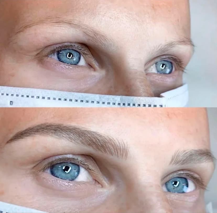 Powder Brows resultat SOMI Klinikken